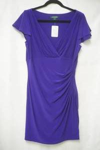 lot 788 image: Ralph Lauren purple dress size 12