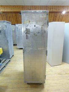 lot 30 image: McGlynn Aluminum Bakery Cabinet