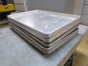 lot 57 image: 12 Full Size Sheet Pans