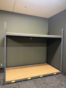 lot 6 image: Industrial Steel Warehouse Shelving Rack - Storage Unit #6 - CONTENTS NOT INCLUDED - Single Unit