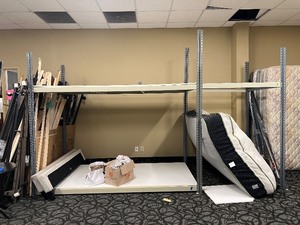 lot 13 image: Industrial Steel Warehouse Shelving Rack - Storage Unit #13 - CONTENTS NOT INCLUDED