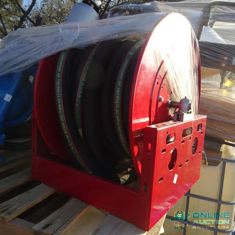 lot 26 image: Hose reel.