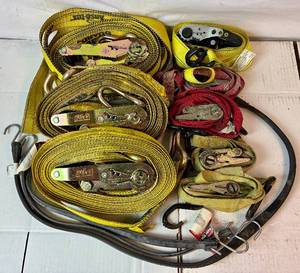 lot 72 image: Ratchet Strap and Bungee Bundle