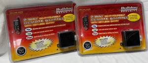 lot 105 image: Two Bulldog Security 2-Way Remote Starters with Keyless Entry