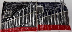 lot 67 image: Olympia 28 pc Combination Wrench Set - Metric & Standard