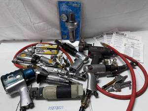 lot 96 image: Mechanics Air Tool Bundle