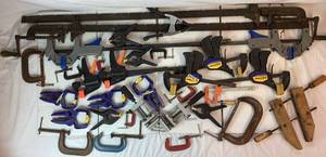 lot 93 image: Huge Clamp Collection