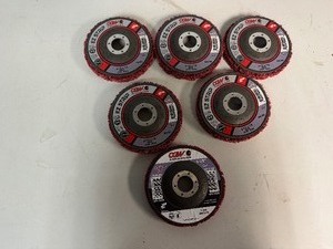 lot 20 image: CGW EZ Strip Grinding Wheels (Qty 6) New