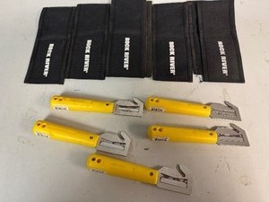 lot 87 image: Bonding and Strap Cutters with Belt Holsters (Qty 5)