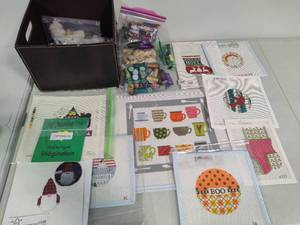 lot 181 image: Needlepoint & Crafting Supplies