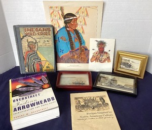 lot 34 image: Group of Native American Ephemera