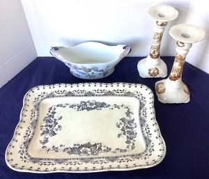 lot 64 image: Mixed Group of Vintage Ironstone and Porcelain