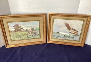 lot 89 image: Pair of Bruno Liljefors Prints