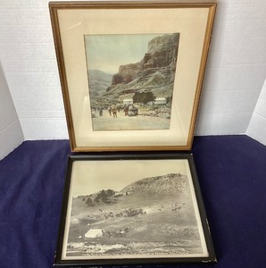 lot 91 image: Pair of Antique Old West Photos