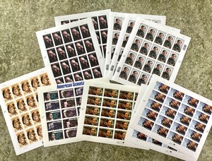 lot 203 image: Group of Mint Sheet Stamps #1