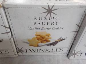 lot 130 image: 3 boxes Rustic Bakery Vanilla Butte...