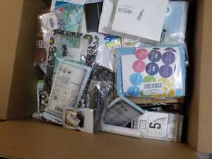 lot 157 image: Large Box of New Amazon Overstocks...