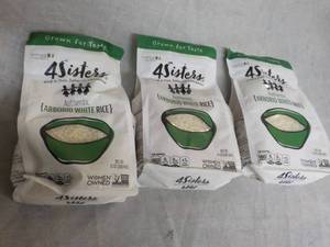 lot 176 image: 3 Bags 4 Sisters White Rice...