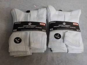 lot 207 image: 12 pair White Wear Proof Stockings...