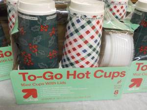 lot 214 image: 5 up and up 8 packs 16 oz Cups with...