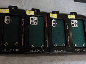 lot 221 image: 4 Hello Lux Phone Cases...