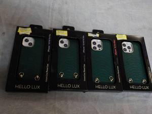 lot 223 image: 4 Hello Lux Phone Cases...