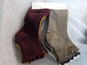 lot 273 image: 6 pair Ladies Cotton Ankle Socks...