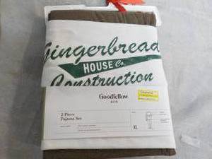 lot 282 image: Goodfellow 2 piece Pajama Set size ...