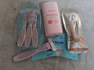 lot 296 image: Disposable Razors, Athena and Lip M...