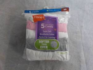 lot 300 image: Hanes 5 size M Camis...