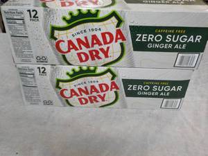 lot 314 image: 2 Canada Dry 12 packs ...
