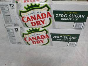 lot 315 image: 2 Canada Dry 12 packs ...