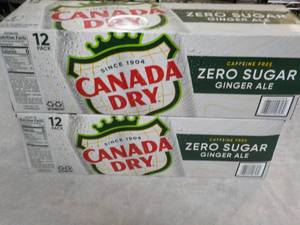 lot 316 image: 2 Canada Dry 12 packs ...