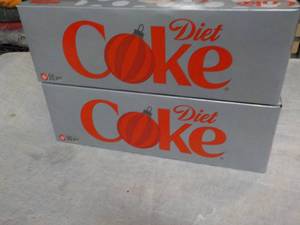 lot 319 image: 2 Diet Coke 12 packs...