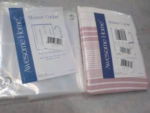 lot 24 image: 2 Shower Curtains...