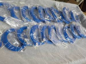 lot 90 image: 19 x 20 ft CAT5E Snagless Patch Cab...