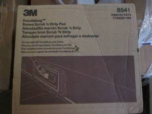 lot 52 image: Doodlebug brown scrub n strip pads,...