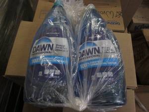 lot 54 image: 2 Bottles of Dawn pot and pan deter...