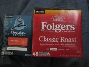 Keurig coffee pods...