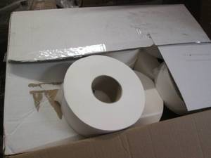 lot 114 image: 11 Rolls jumbo roll bath tissue...