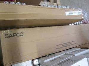 lot 171 image: 2 Safco black metal mesh 10 pocket ...