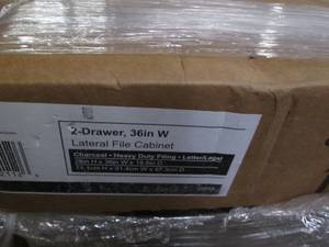 lot 202 image: Brand new 2 drawer letter or legal ...