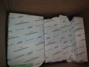 lot 217 image: 5 Reams of Hammermill colored paper...