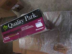 lot 225 image: Security envelopes box of 500 and 1...