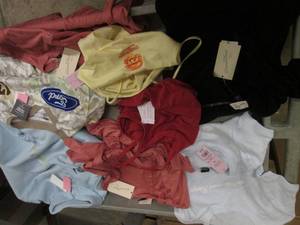 lot 259 image: Ladies S and XS toos...