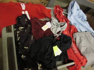 lot 261 image: Ladies L clothes...