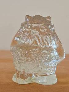 lot 268 image: Scandinavian Viking theme Crystal Figurine