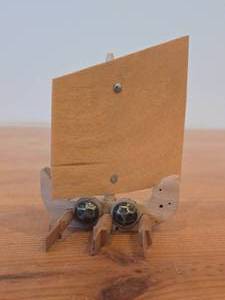 lot 295 image: Viking Ship theme Hand Made Wood Figurine (1981)