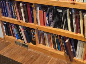 lot 354 image: Lot of (4 Shelves) Books - - Currency, Travel, Coins