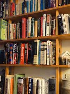 lot 359 image: Lot of (4 Shelves) Books - - Music, Assorted Novels, World